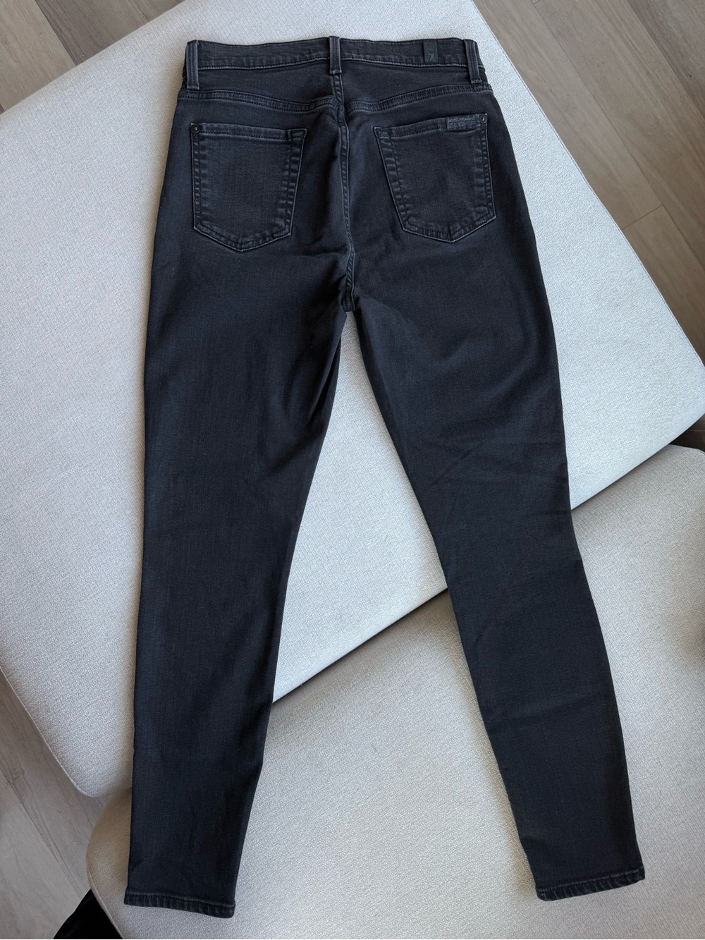 7 For All Mankind Women's Black Jeans